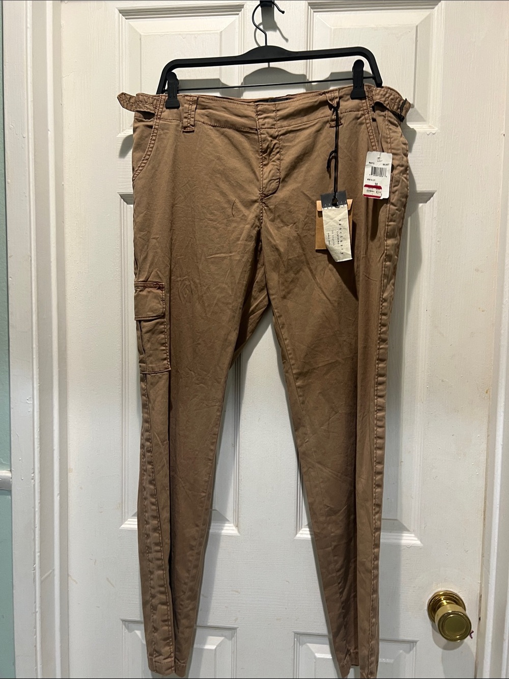 Sanctuary Tan Skinny Cargo Pants
